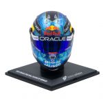 Sergio Pérez Miniaturhelm Formel 1 Monaco GP 2023 1:4