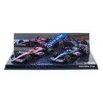 Esteban Ocon Alpine F1 Team A523 Bahrain & Miami GP 2023 Doppel-Set Limitierte Edition 1:43