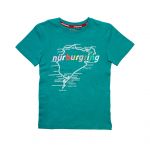 Nürburgring Kinder T-Shirt Racetrack blau