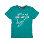 Nürburgring Kinder T-Shirt Racetrack blau