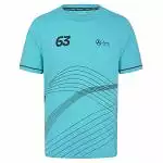 Mercedes-AMG Petronas Georg Russell T-Shirt blau