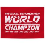 Michael Schumacher Fahne  World Champion