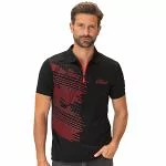 Michael Schumacher Poloshirt Speedline schwarz