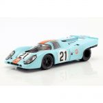 Rodriguez, Kinnunen Porsche 917K #21 24h LeMans 1970 1:18