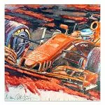 Kunstwerk Fernando Alonso 2017 #0038