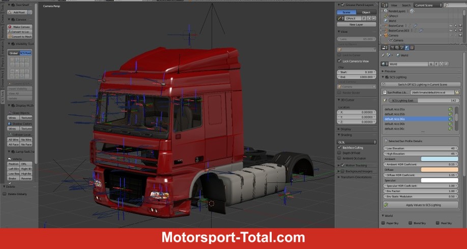 Truck Simulator 2: Modding mit SCS Blender Tools
