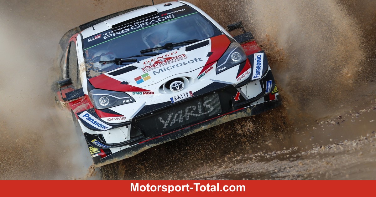 WRC Sardinien Zuverlässigkeit kostet Toyota WMPunkte