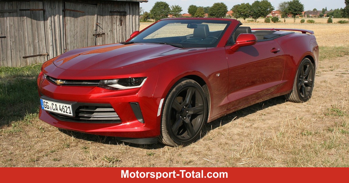 Chevrolet Camaro 2 0 L Cabrio 2018 Im Test Die Halfte Reicht