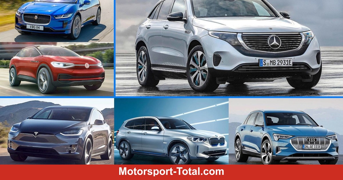 Audi e tron Mercedes EQC und ihre Konkurrenten