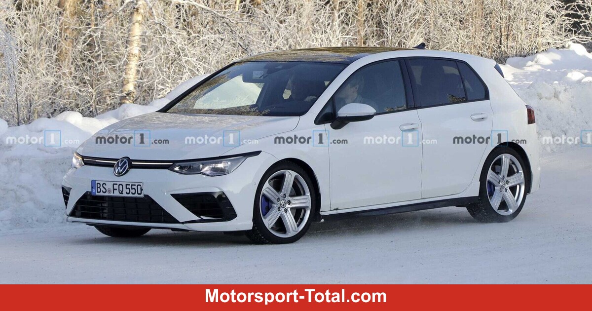 VW Golf R (2020) zeigt sich auf neuen Fotos praktisch ungetarnt