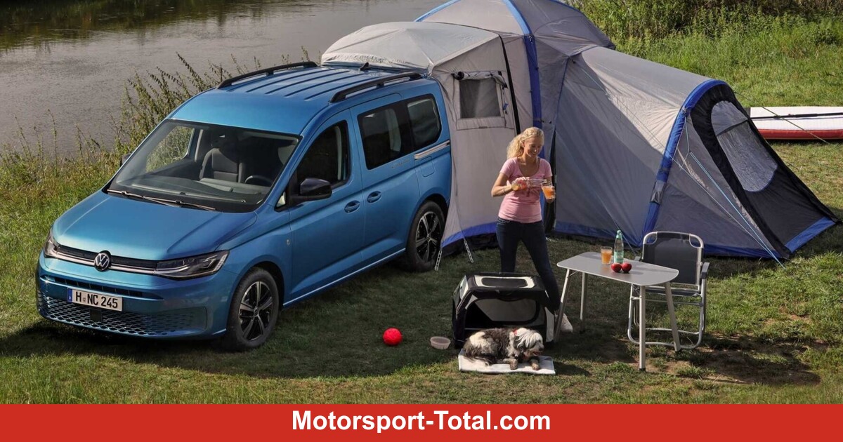 VW Caddy California (2021): Mini-Camper mit Miniküche