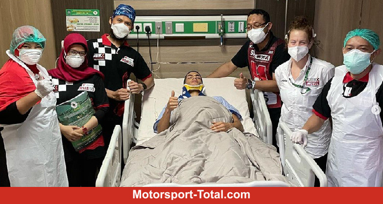 Musim pertama Michael Rinaldi sebagai pengemudi bisnis berakhir di rumah sakit