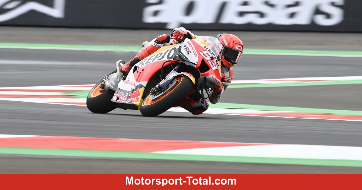 Marquez dengan waktu terbaik, tapi masih di Q1