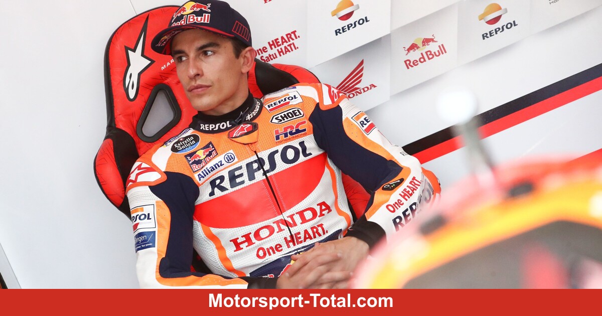 Marc Marquez membayangi pemanasan