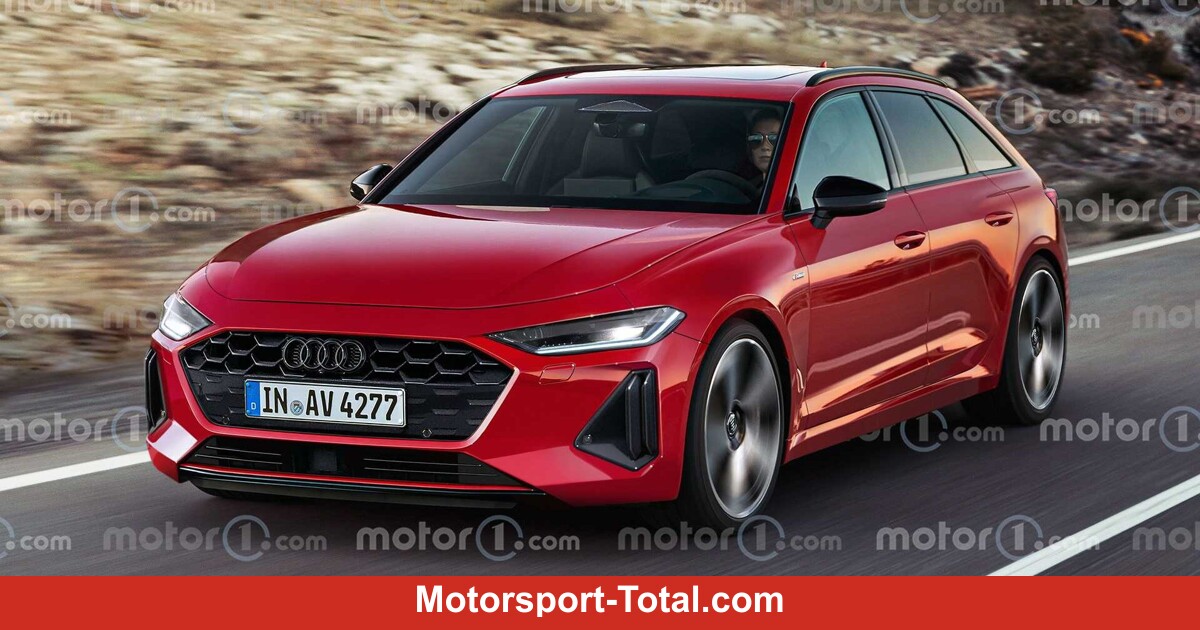 Audi A4 Avant (2023) im exklusiven Motor1Rendering