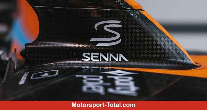 McLaren umieszcza logo Senny na samochodzie Formuły 1