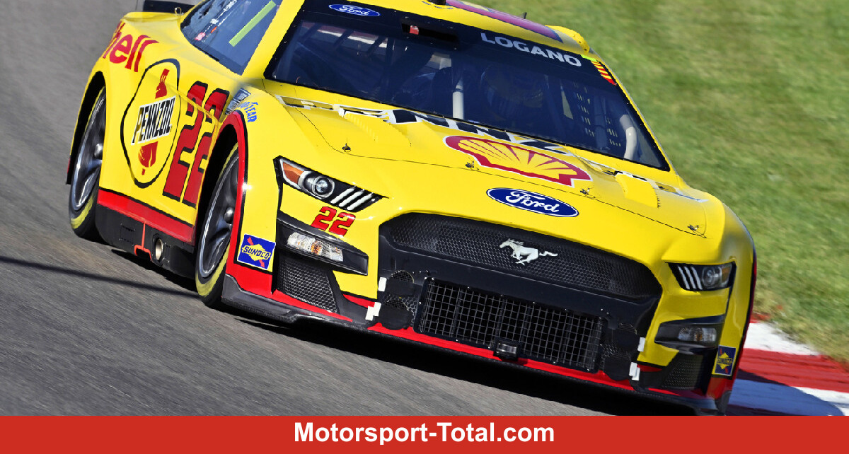 NASCAR St. Louis Joey Logano bezwingt Kyle Busch