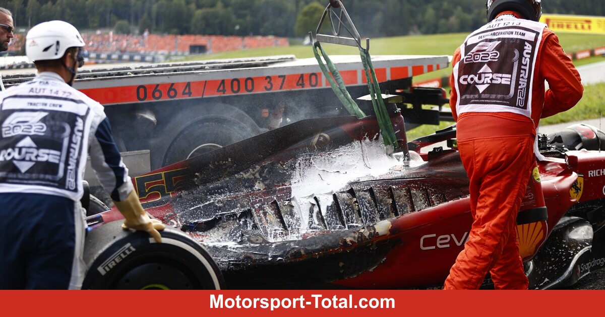 Pénalité de grille pour Carlos Sainz en France