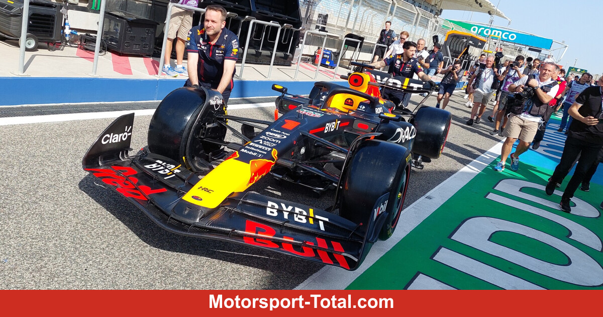 El nuevo Red Bull RB19 debutó en las pruebas de Fórmula 1 en Bahrein