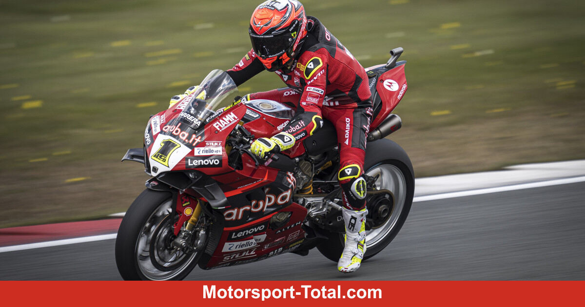 Ook Ducati-rijder Alvaro Bautista zegevierde in de Super Bowl