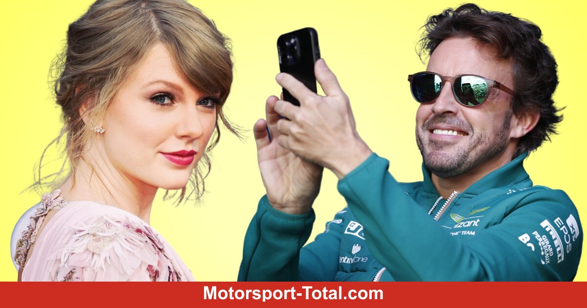 This is how Fernando Alonso reacted to the rumors about Taylor Swift