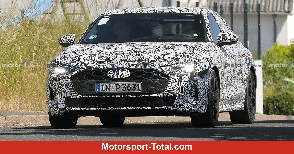 Neuer Audi S5 Sportback (2024) erstmals als Erlkönig erwischt