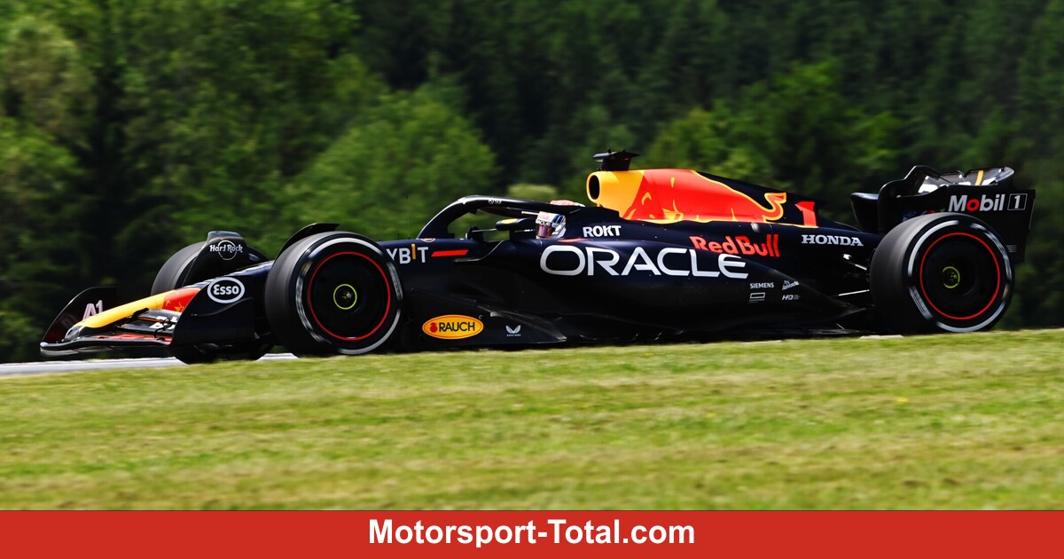 Grand Prix Austrii: Verstappen dominuje w samotnej sesji treningowej