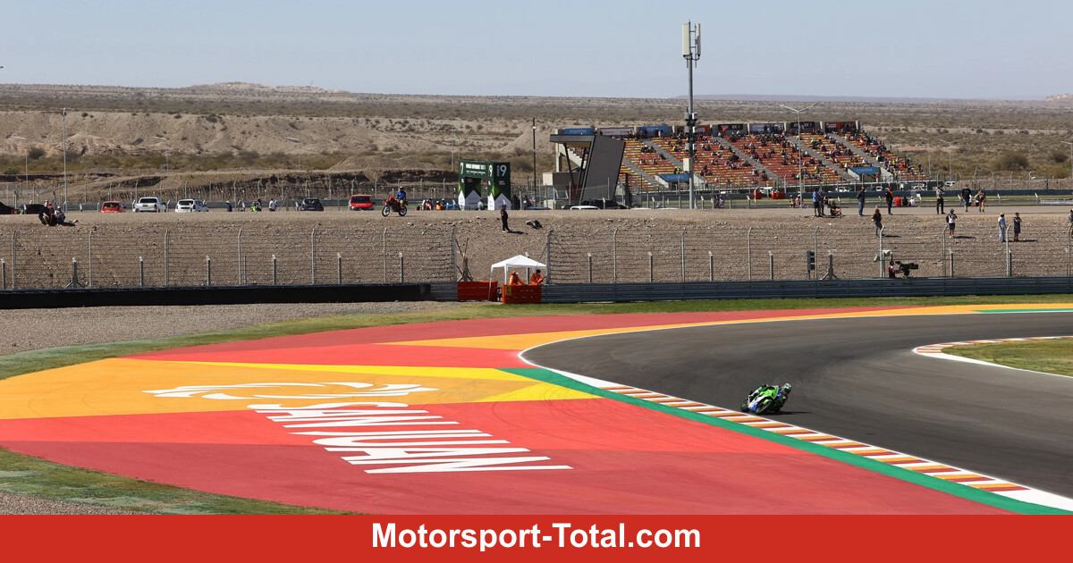 ¡Final de temporada del Campeonato Mundial de Superbikes cancelado en Argentina!