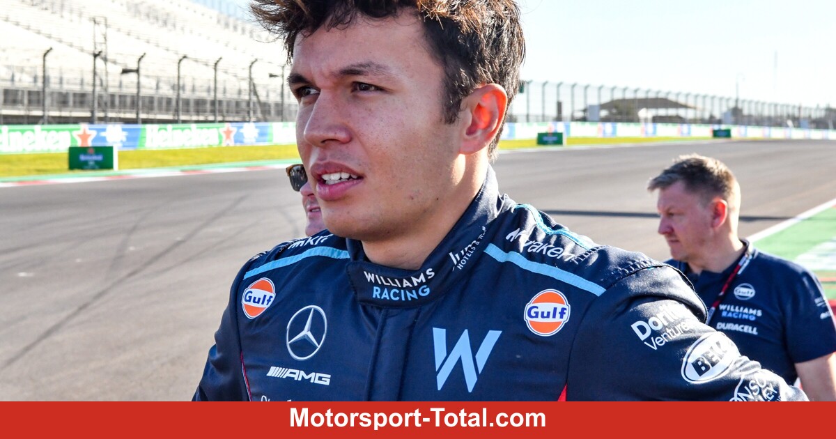 Alex Albon se queda a tres décimas de puntos en carrera