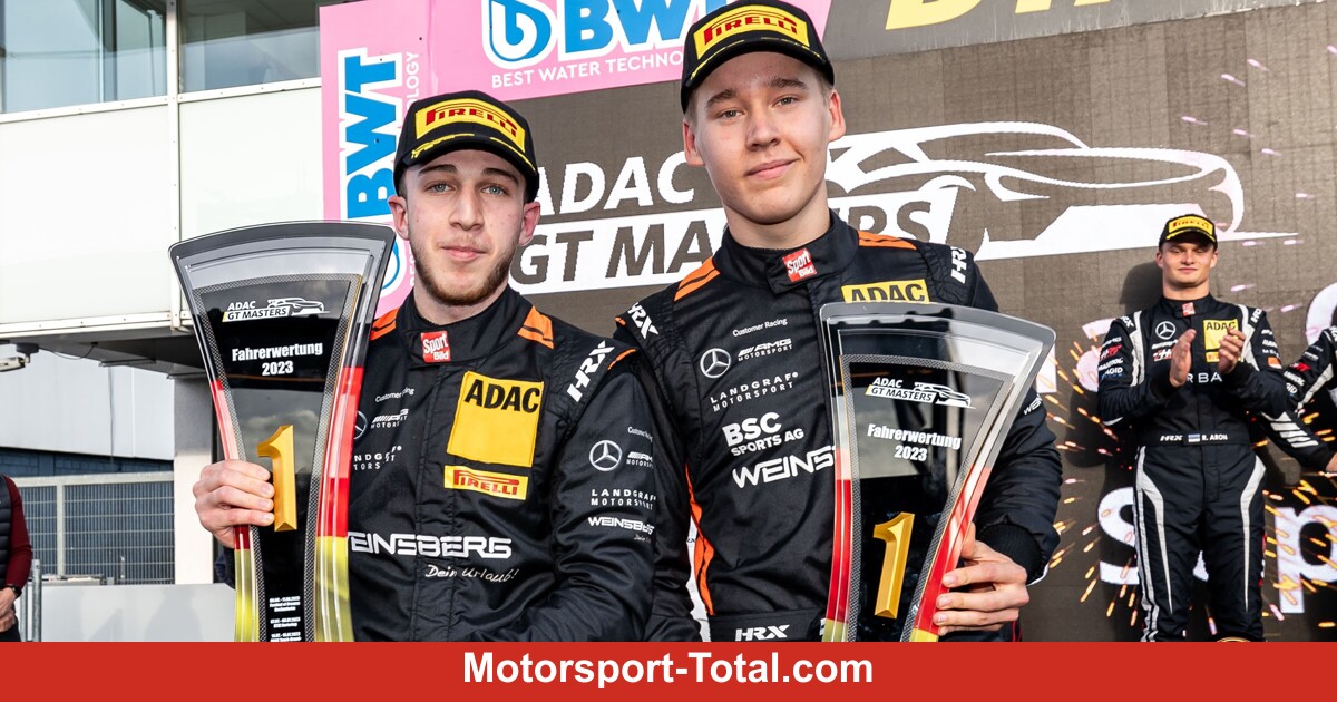 Das jüngste Meister-Duo der ADAC GT Masters-Geschichte im Porträt