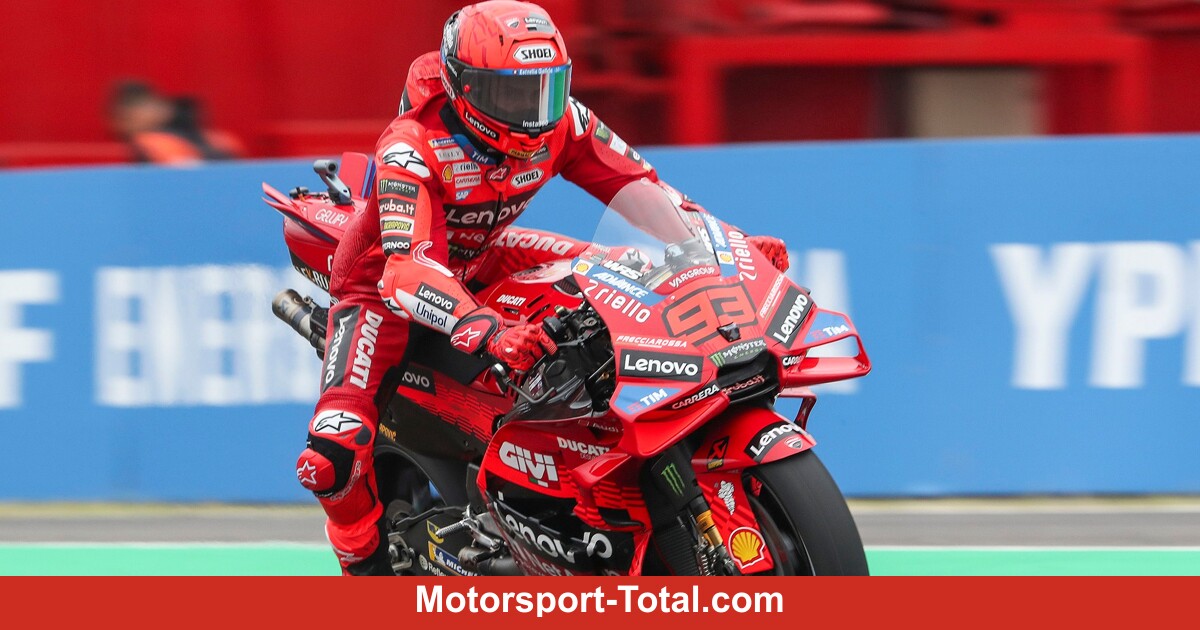 MotoGP Argentinien FT1 2025: Marc Marquez beginnt mit Bestzeit