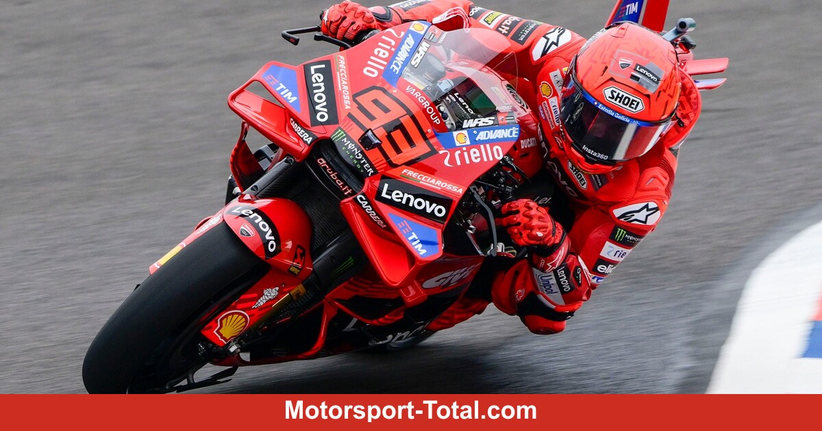 MotoGP-Training Argentinien 2025: M. Marquez P1, Bagnaia nach Sturz P10