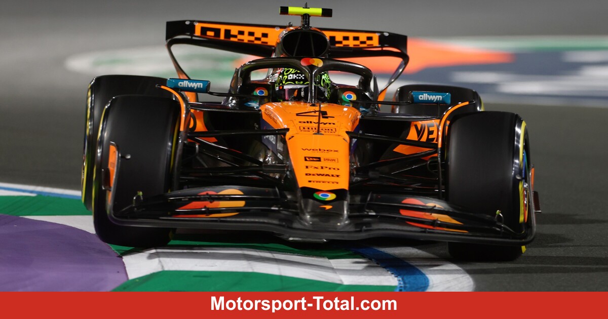 Saudi-Freitag: McLaren gibt den Ton an, Crash von Yuki Tsunoda