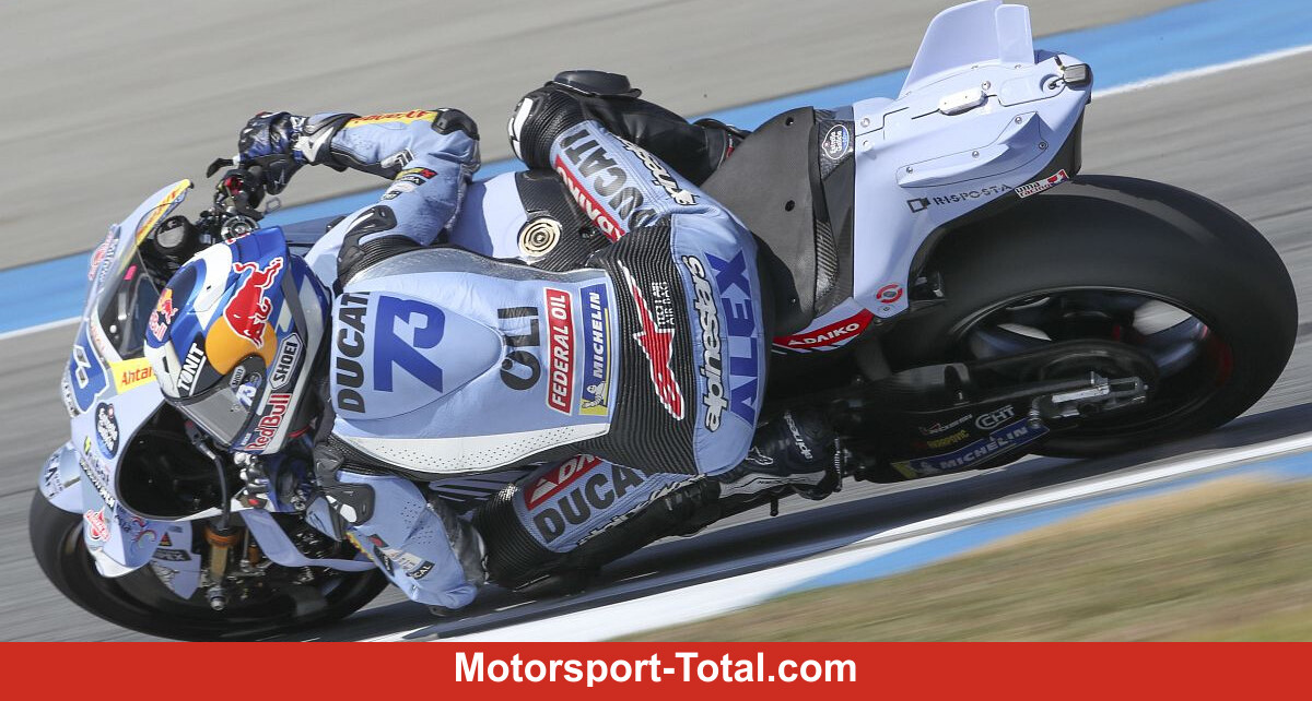 MotoGP Jerez 2025 FT1: Alex Marquez vorn, Marc Marquez verliert Trainingszeit