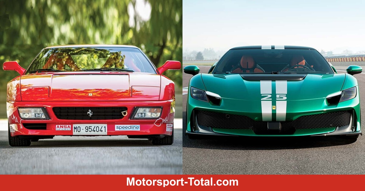 Alle "Speciale"-Ferraris, vom 348 Challenge bis zum 296 Speciale