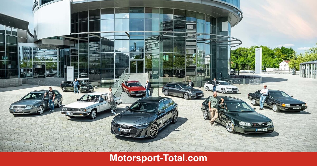 Der-neue-Audi-A6-trifft-seine-Vorfahren