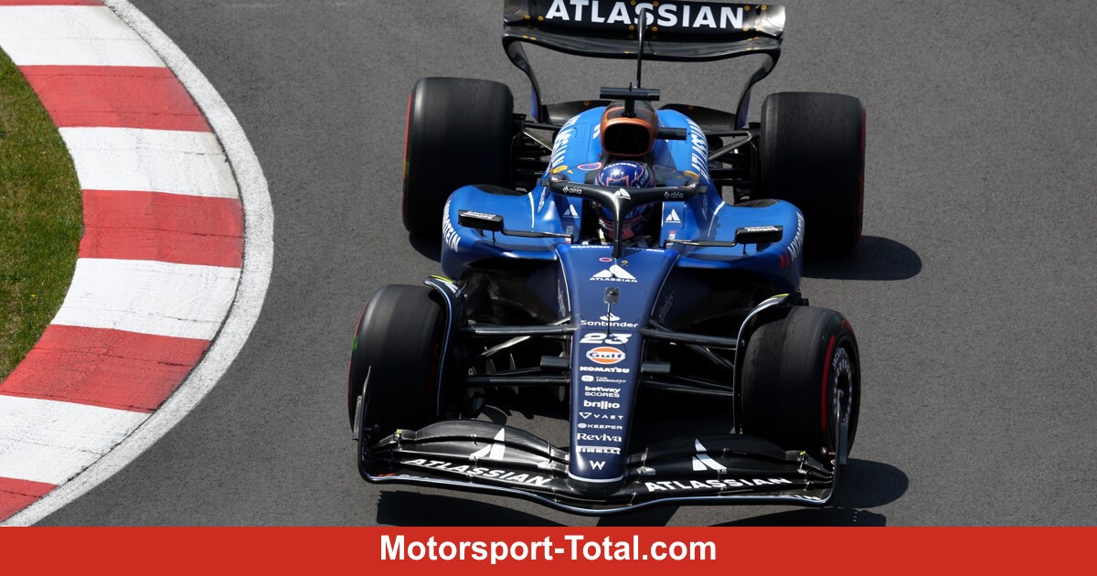 Williams-Riss-f-hrte-zur-Explosion-der-Motorabdeckung-von-Albon-in-Kanada