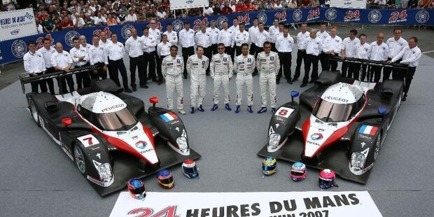 2007-2011: Peugeot in Le Mans