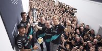 Mercedes feiert den Konstrukteurstitel