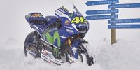 Yamaha auf dem Mont Blanc