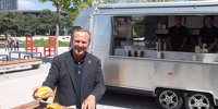 Historische Foodmobile in der Autostadt