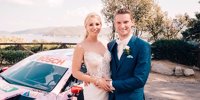 DTM-Mercedes als Hochzeitsauto: Maro Engel sagt "Ja"