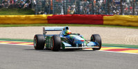 Mick Schumacher im Benetton B194 von Vater Michael