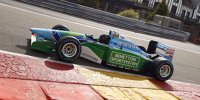 Mick Schumacher testet den Benetton B194