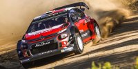 Sebastien Loeb testet auf Schotter
