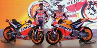 Die neue Honda von Weltmeister Marc Marquez