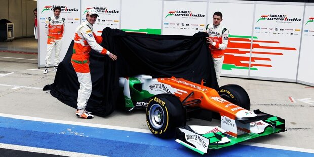 Force-India-Präsentationen seit 2008