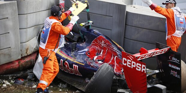 Horror-Crash von Carlos Sainz