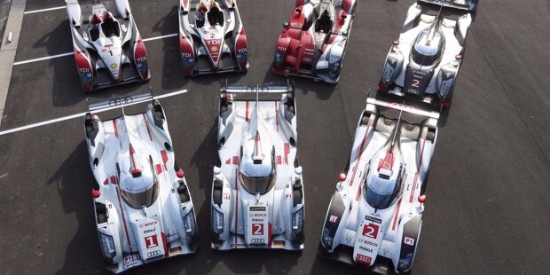 Audi feierte in 17 Jahren bei den 24 Stunden von Le Mans insgesamt 13 Gesamterfolge und ist somit die zweiterfolgreichste Marke an der Sarthe hinter Porsche