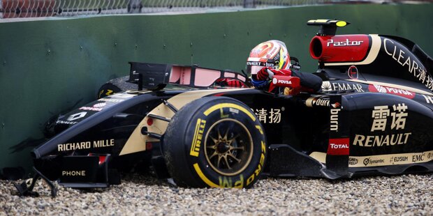 Die Formel-1-Crashes des Pastor Maldonado